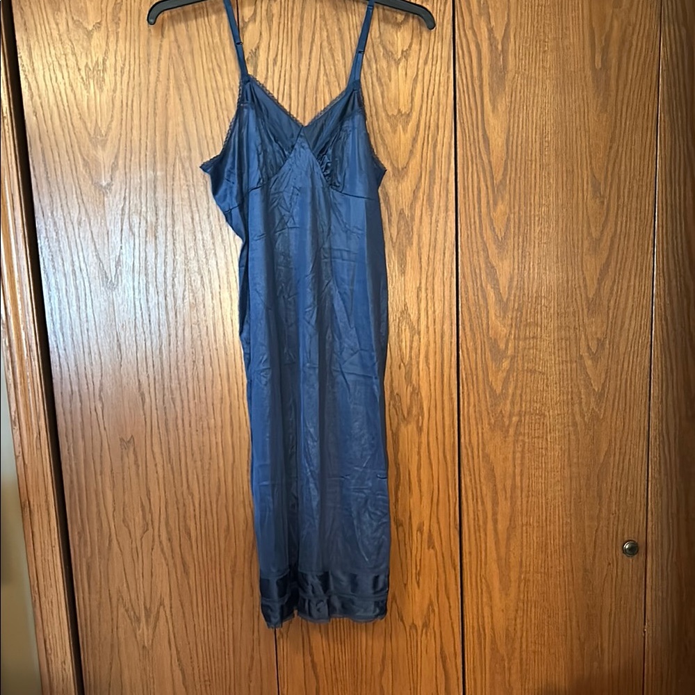 Elegant Blue Women's Nightgown or Slip